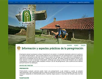 Web del Centro de Interpretación de Orio